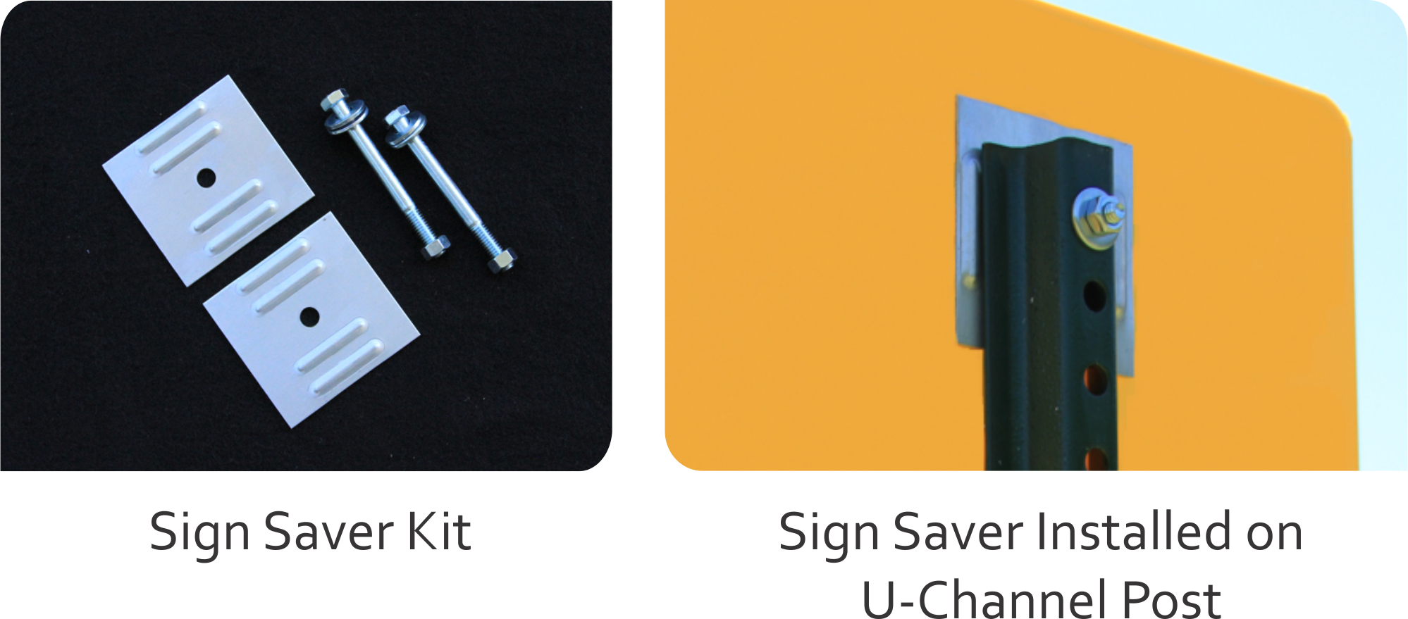 Mounting a Sign to a UChannel Sign Post Vulcan, Inc. The