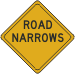 Vulcan Signs Product Category of Roadway Change Signs
