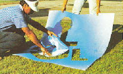 Vulcan Signs - Painting Stencils - Handicap Stencil Image 1