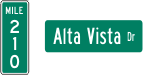 Vulcan Signs Product Category of Destination Signs