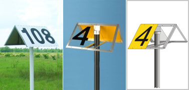 Vulcan Utility Signs - Aerial Marker