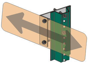 Vulcan Utility Signs - VL Bracket
