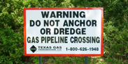 Vulcan Utility Signs - Vulcan Waterway Markers