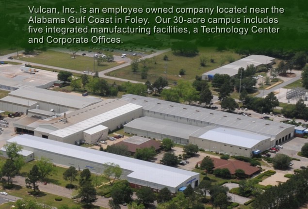 Map Of Vulcan Inc.