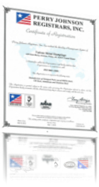 Vulcan Metal Stampings ISO 9001:2008 Certification