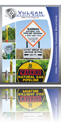 Vulcan Utility Signs - Download Pipeline Catalog